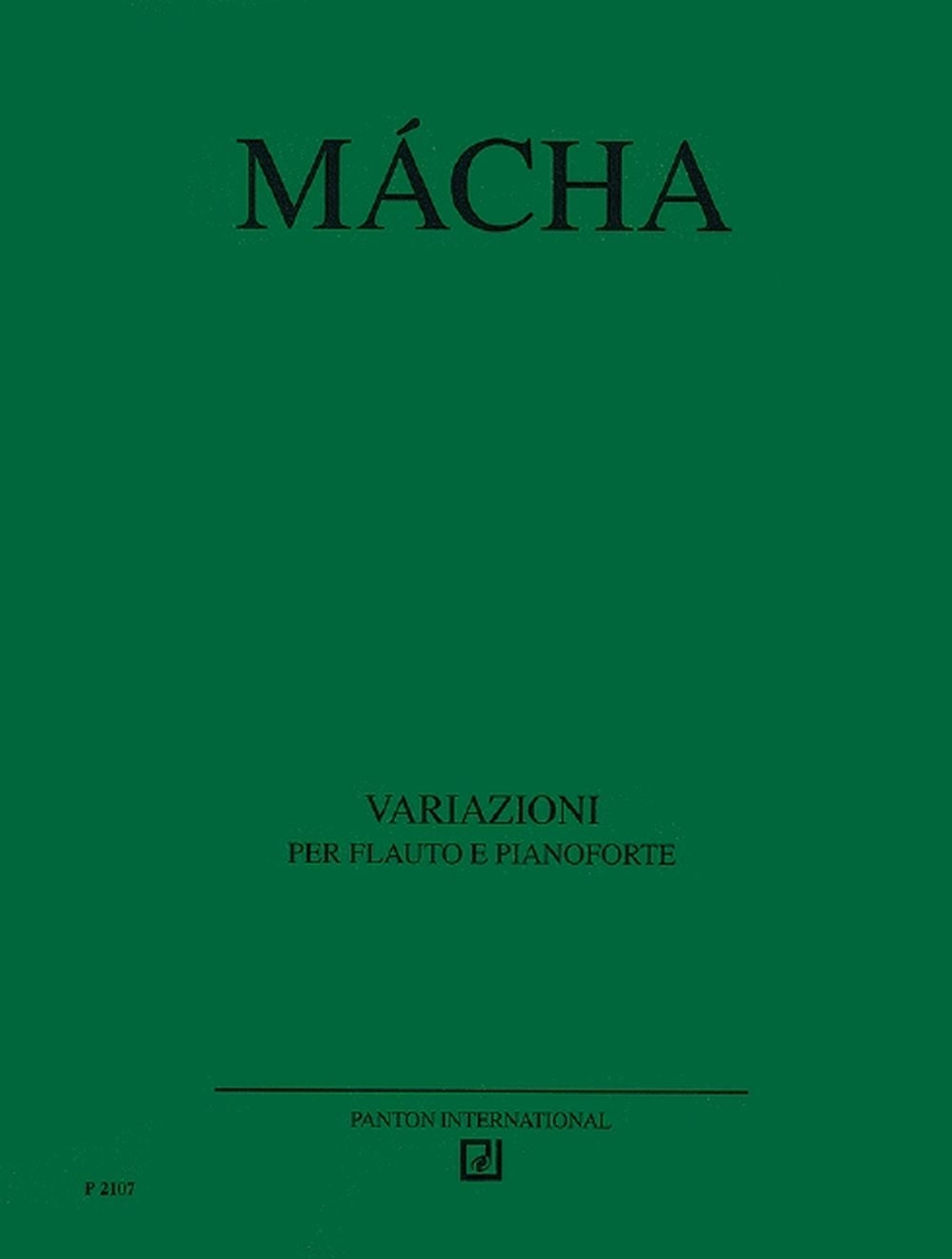 Mácha: Variazionen (Dwarsfluit, Piano)