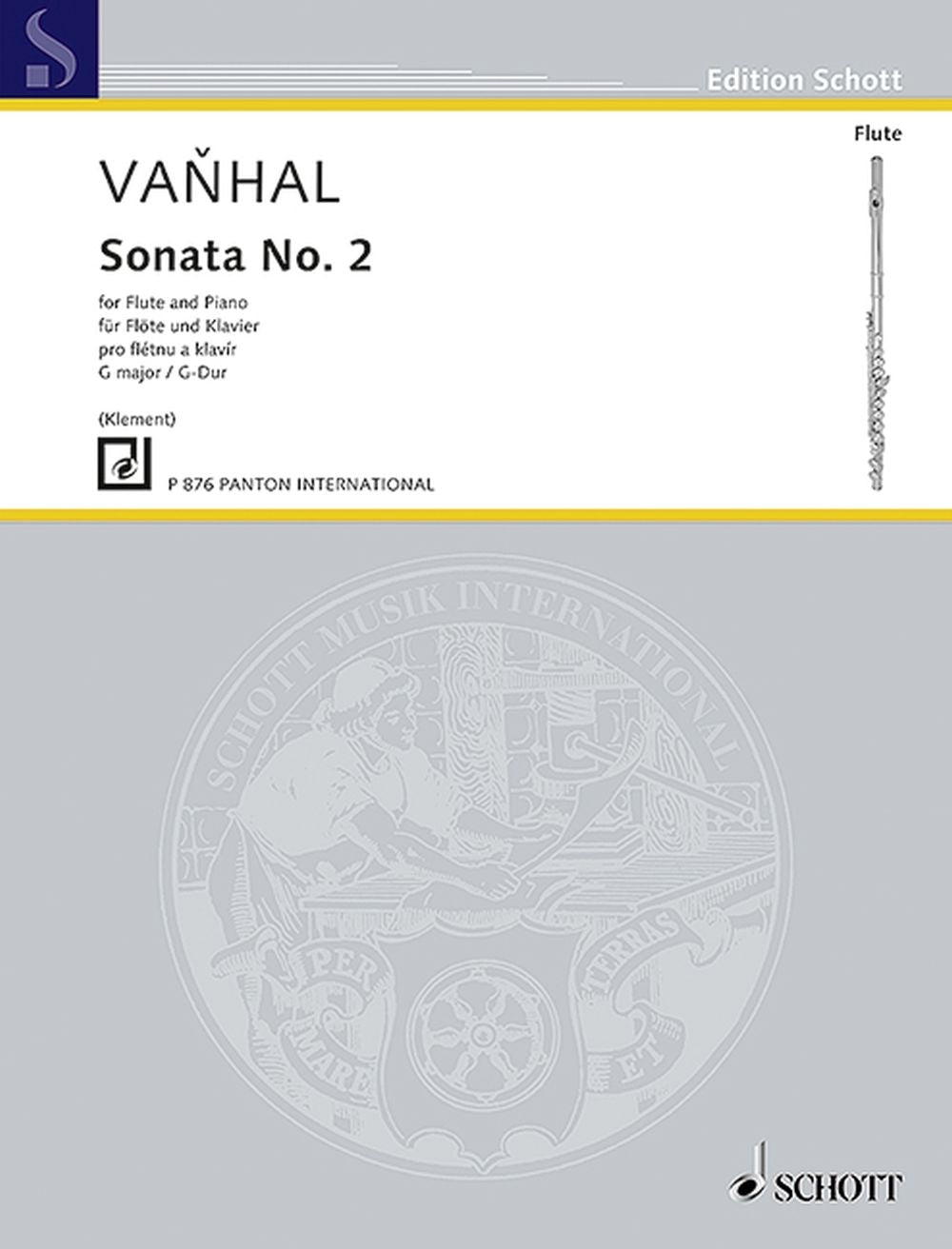 Wanhal: Sonata No. 2 G-Dur (Dwarsfluit, Piano)