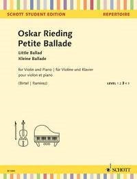 Rieding: Kleine Ballade (Viool, Piano)
