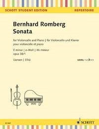 Beverley Ellis: Sonata e-Moll e-Moll op. 38/1 (Cello, Piano)
