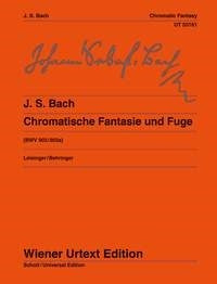 Bach: Chromatic Fantasy And Fugue BWV 903 (Piano)