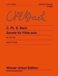 Bach: Sonate Wq 132/H 562 A Moll (fluit)