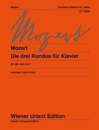 Mozart: The three Rondos KV 485, 494 & 511