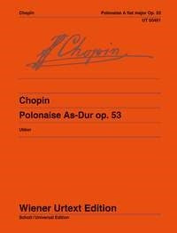 Chopin: Polonaise A flat Major op. 53(Edited from the sources by Christian Ubber)