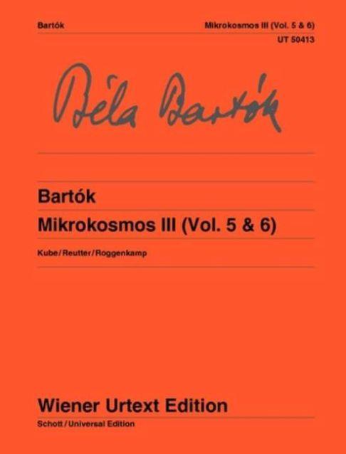 Bartok: Mikrokosmos Band 3 (Vol. 5 & 6)