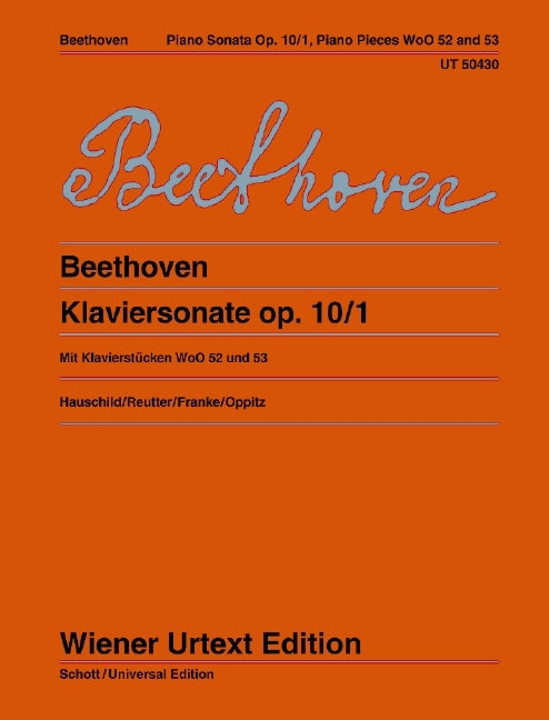 Klaviersonate c-Moll op. 10/1 afbeelding 2