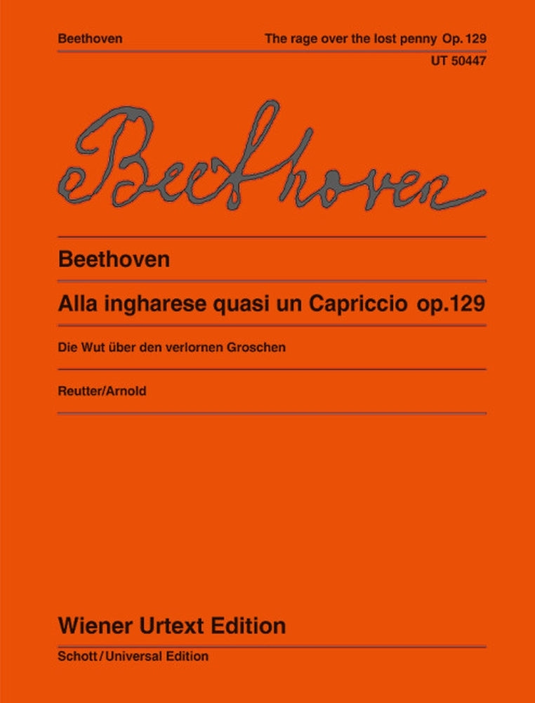 Die Wut über den verlorenen Groschen op. 129 afbeelding 2