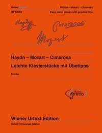 Haydn: Leichte Klavierstücke mit übetips