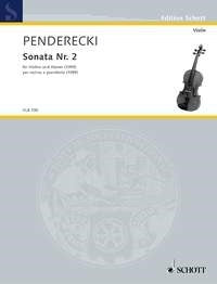 Penderecki: Sonata Nr. 2 (Viool, Piano)