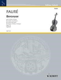 Fauré: Berceuse D-Dur op. 16 (Viool, Piano)