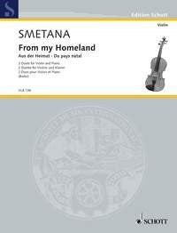 Smetana: Aus der Heimat (Viool, Piano)