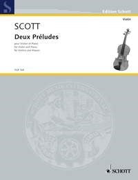 Scott: Zwei Präludien (Viool, Piano)