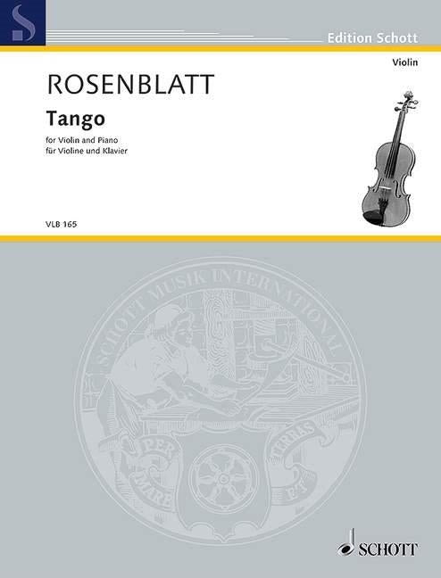 Rosenblatt: Tango (Viool, Piano)