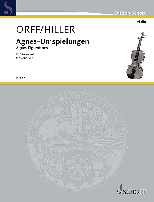 Hiller: Agnes-Umspielungen (Viool)