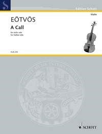 Eötvös: A Call (Viool)