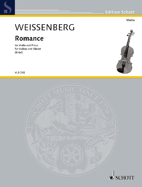 Weissenberg: Romance (Viool, Piano)