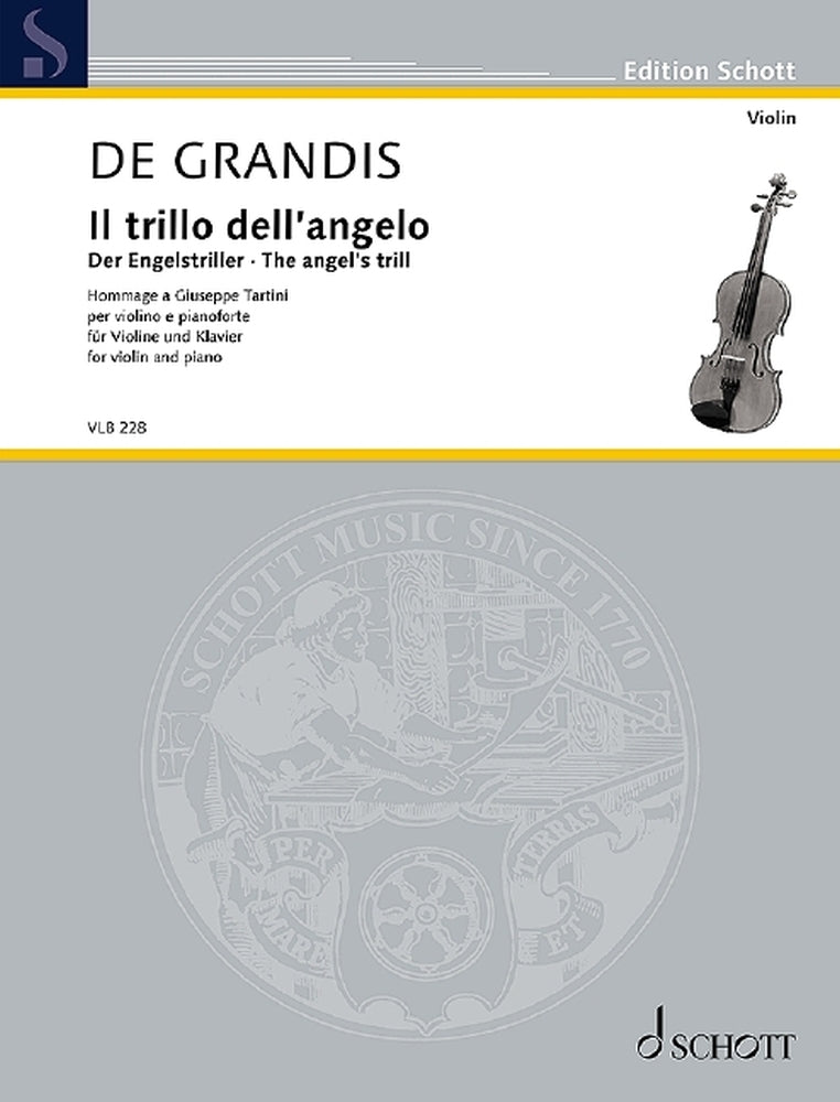 Grandis: Der Engelstriller (Viool, Piano)