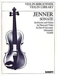 Jenner: Sonate Es-Dur Es-Dur (Viool, Piano)