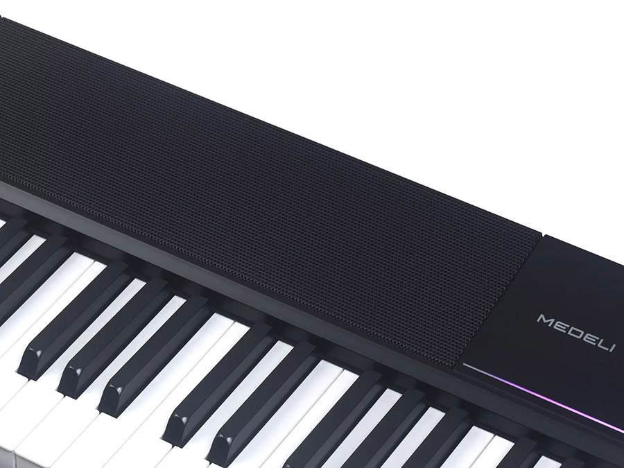 Medeli - SP-C220 - digital compact stage piano, 88 keys 3-sensor hammer action, biamped 2 x 13W + 2 x 7W