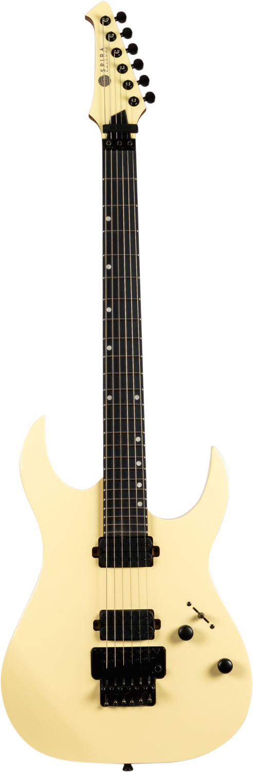 Spira Guitars S-420 AWH – 6-snarige elektrische gitaar – Wit