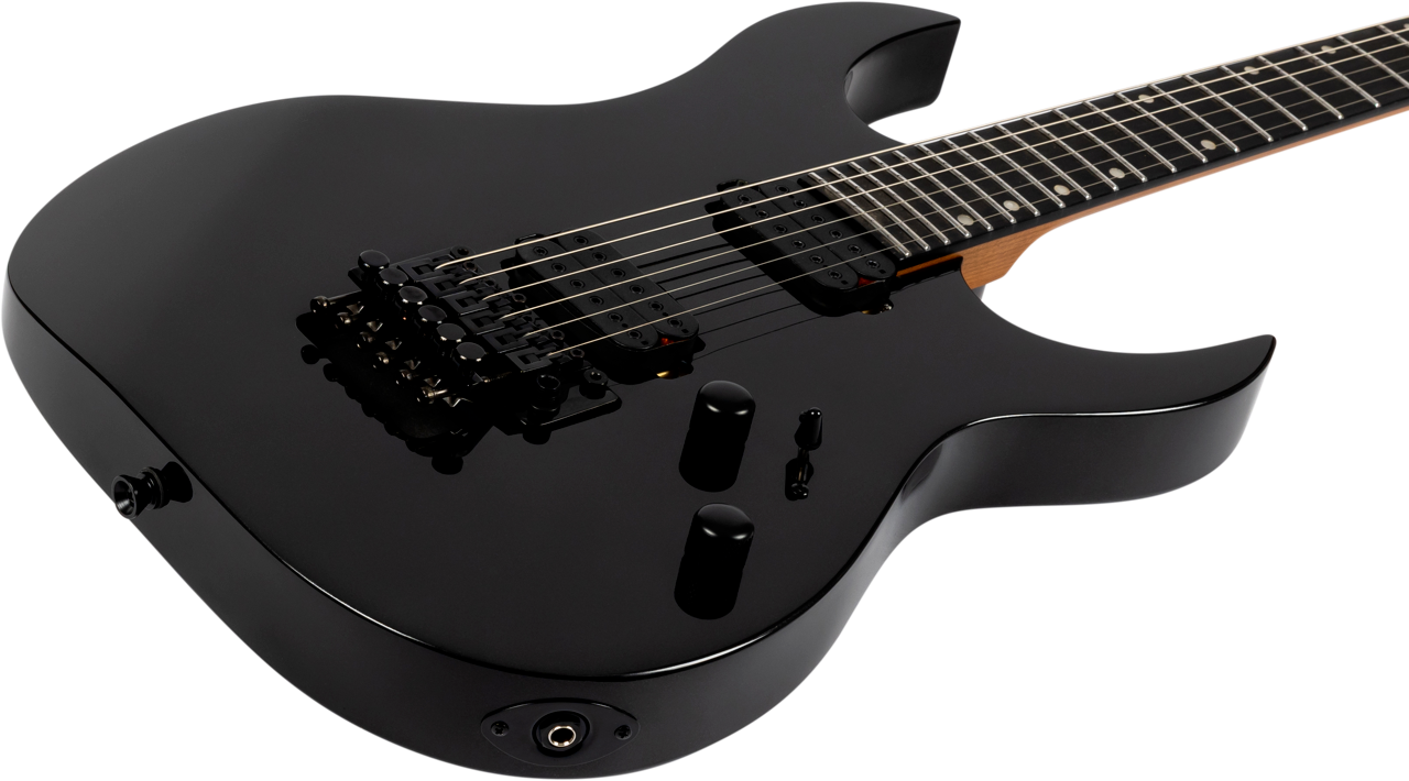 Spira Guitars S-420 BK – 6-snarige elektrische gitaar – Zwart