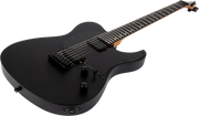 Spira Guitars T-400 Baritone MBK – 6-snarige elektrische gitaar – bariton – Zwart