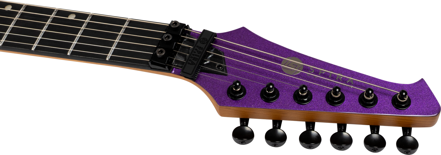 Spira Guitars T-420 PP – 6-snarige elektrische gitaar – Paars