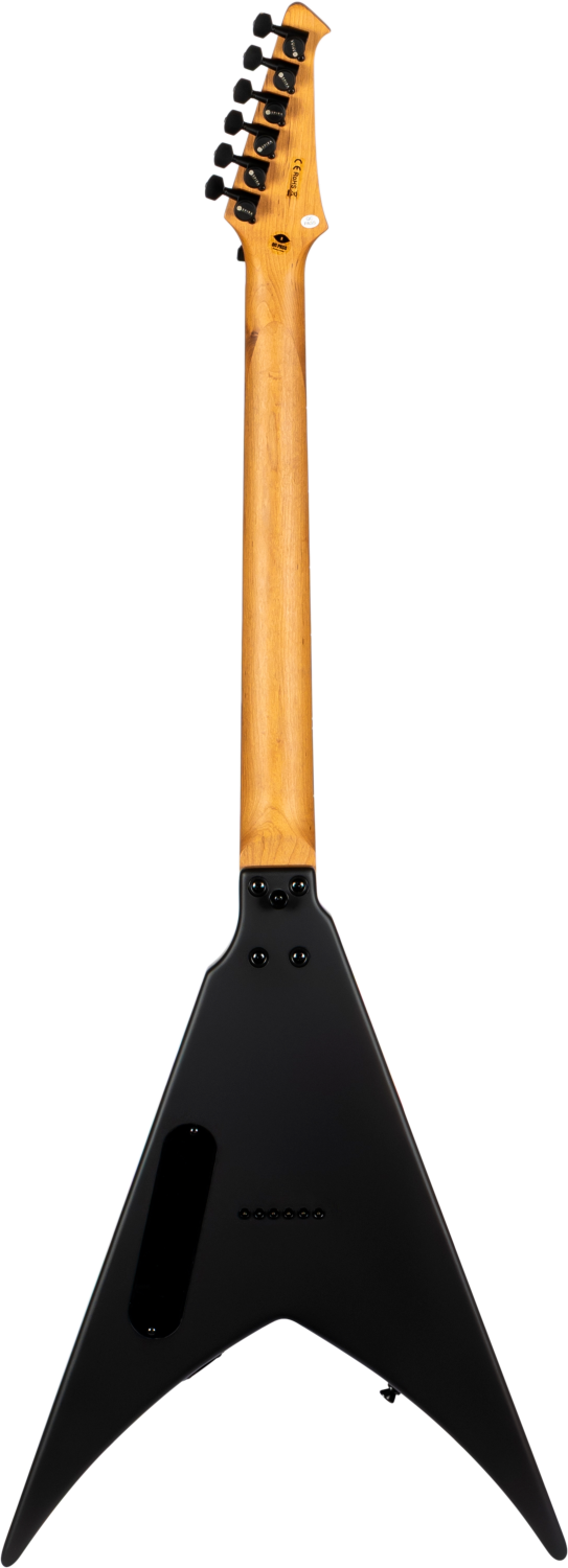 Spira Guitars V-400 MBK – 6-snarige elektrische gitaar – Zwart