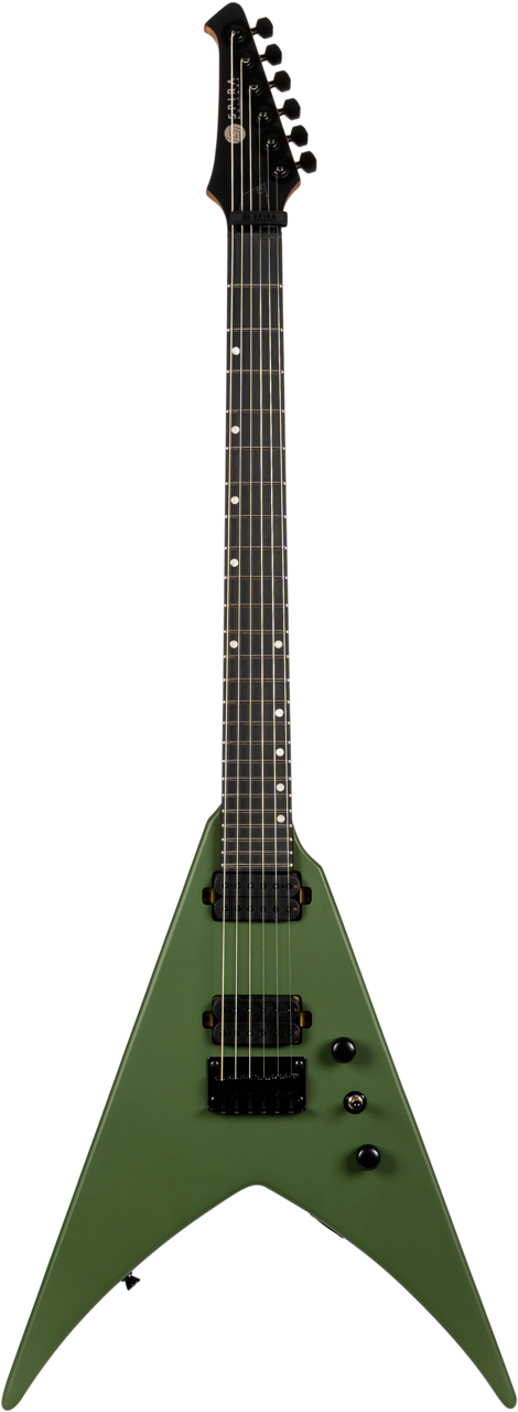 Spira Guitars V-400 MGR – 6-snarige elektrische gitaar – Groen