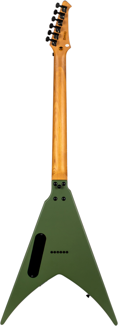 Spira Guitars V-400 MGR – 6-snarige elektrische gitaar – Groen