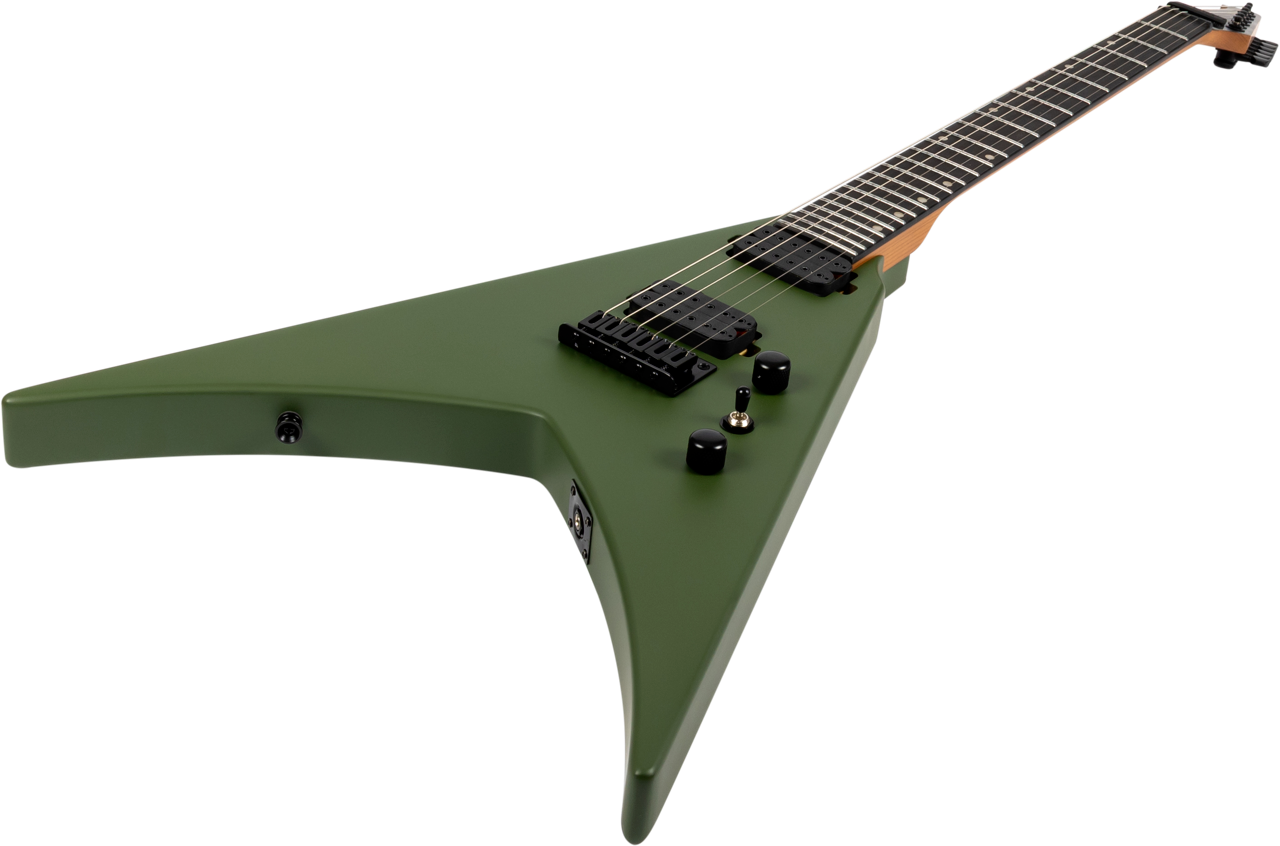 Spira Guitars V-400 MGR – 6-snarige elektrische gitaar – Groen