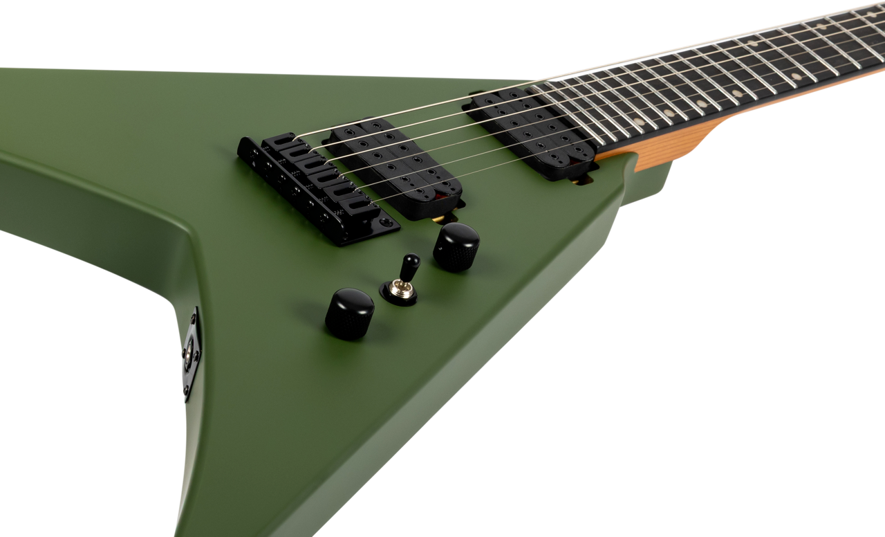Spira Guitars V-400 MGR – 6-snarige elektrische gitaar – Groen