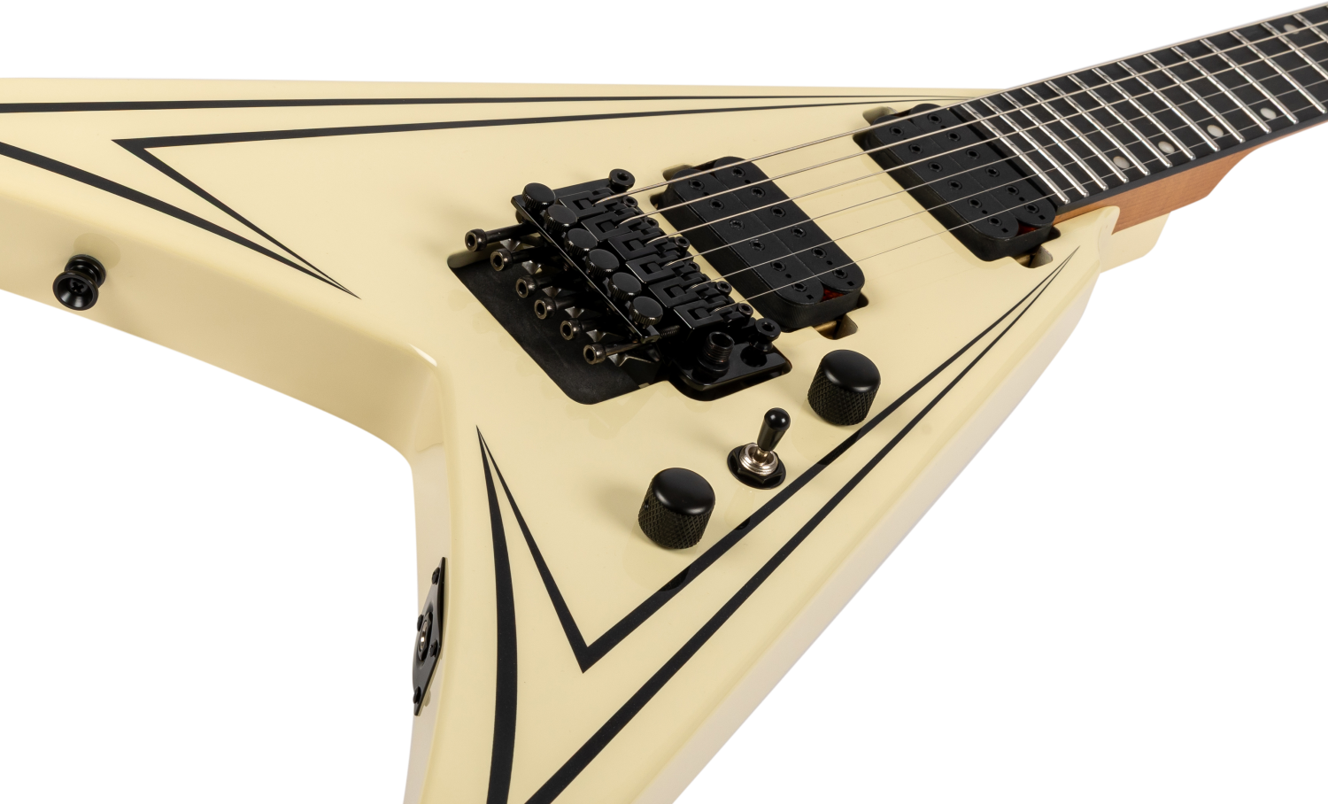 Spira Guitars V-420 AWH – 6-snarige elektrische gitaar – Wit