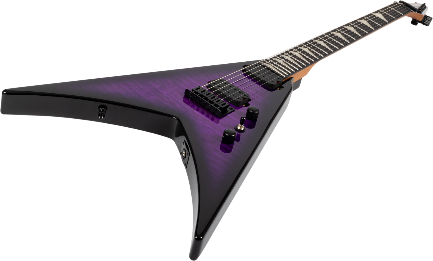 Spira Guitars V-500 TPP E – 6-snarige elektrische gitaar – Paars
