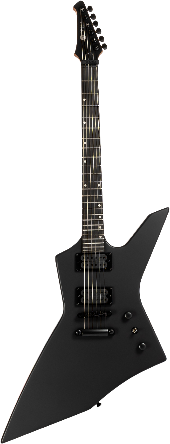 Spira Guitars X-400 MBK – 6-snarige elektrische gitaar – Zwart