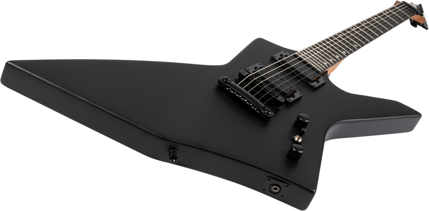 Spira Guitars X-400 MBK – 6-snarige elektrische gitaar – Zwart