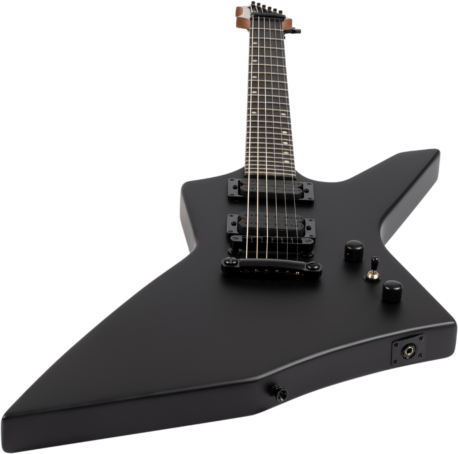 Spira Guitars X-400 MBK – 6-snarige elektrische gitaar – Zwart