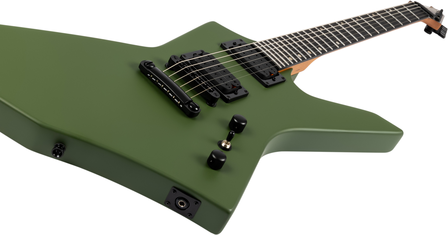 Spira Guitars X-400 MGR – 6-snarige elektrische gitaar – Groen