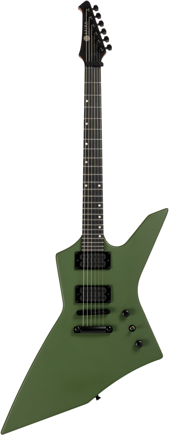 Spira Guitars X-400 MGR – 6-snarige elektrische gitaar – Groen