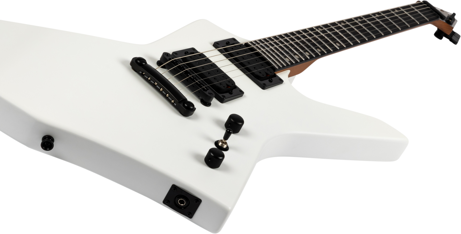 Spira Guitars X-400 MWH – 6-snarige elektrische gitaar – Wit