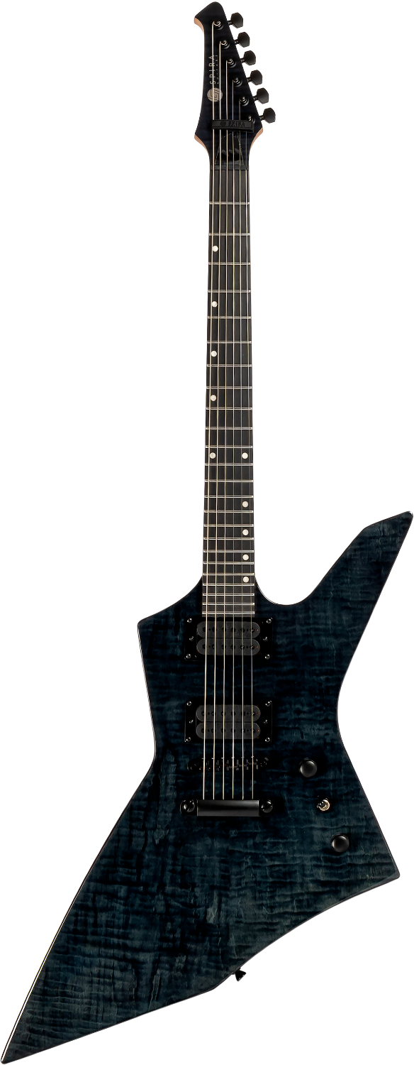 Spira Guitars X-500 TBK E – 6-snarige elektrische gitaar – Zwart