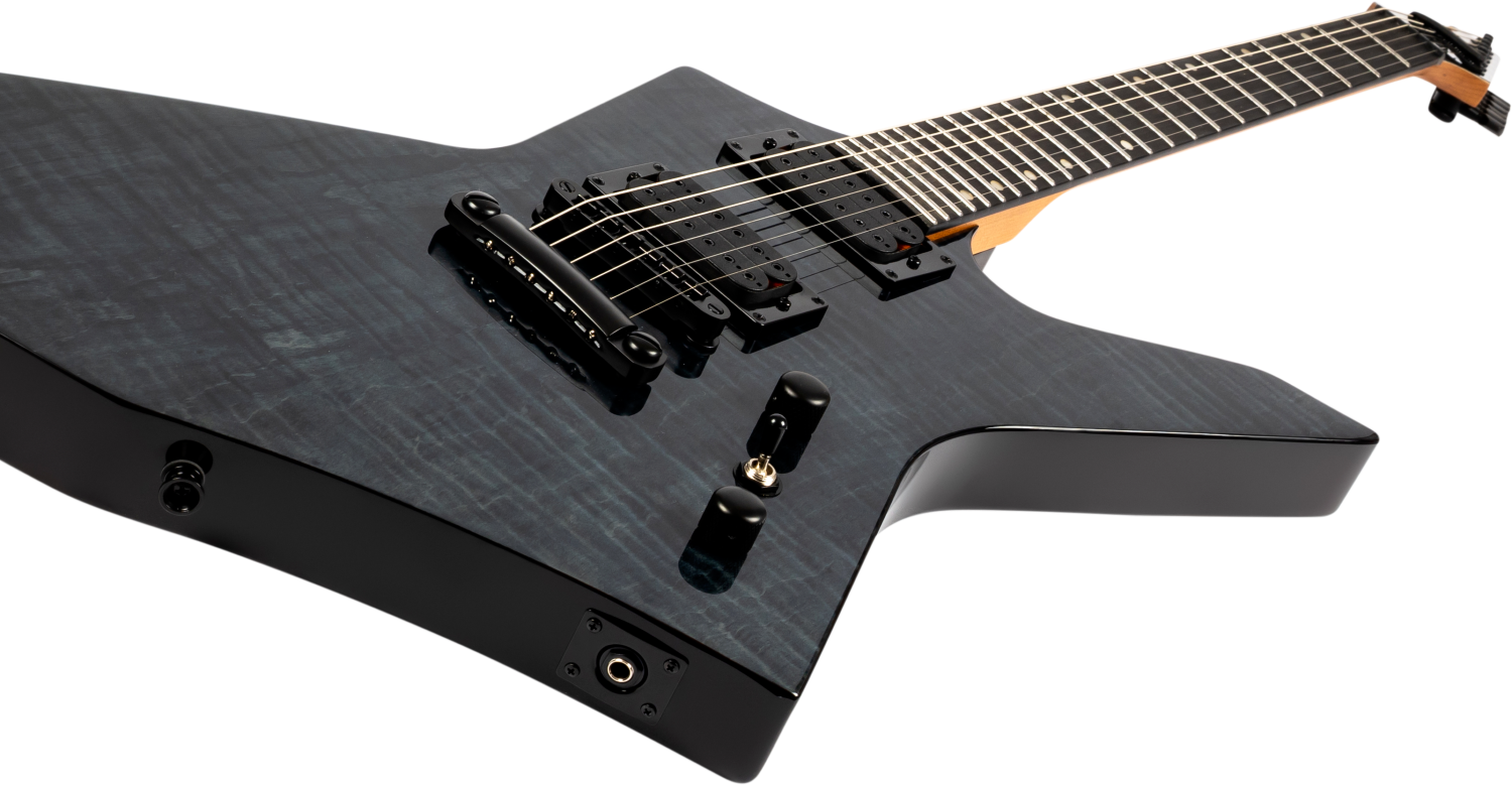 Spira Guitars X-500 TBK E – 6-snarige elektrische gitaar – Zwart