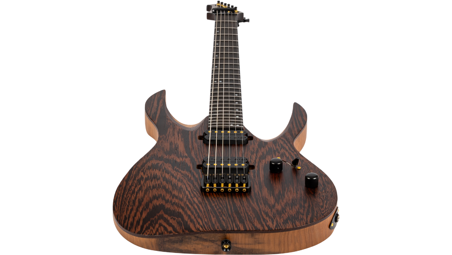 Spira Guitars S-1000 PRO Black Limba Natural – 6-snarige elektrische gitaar – Naturel