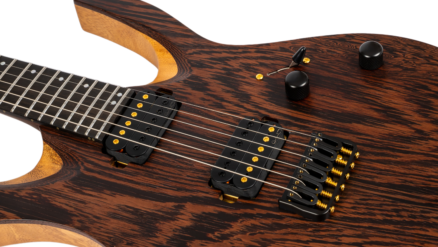 Spira Guitars S-1000 PRO Black Limba Natural – 6-snarige elektrische gitaar – Naturel