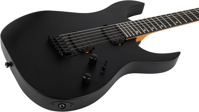 Spira Guitars S-400 MBK – 6-snarige elektrische gitaar – Zwart