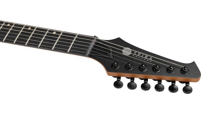 Spira Guitars S-400 MBK – 6-snarige elektrische gitaar – Zwart