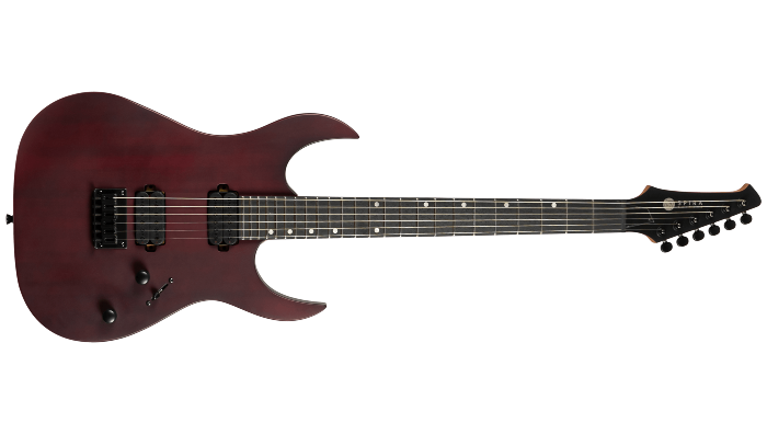 Spira Guitars S-400 MWR – 6-snarige elektrische gitaar – Wijnrood