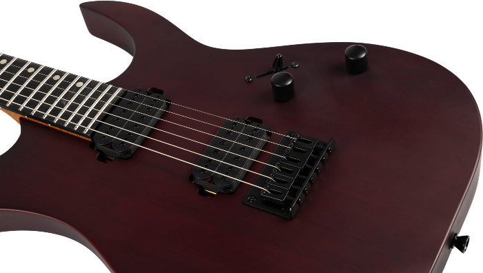 Spira Guitars S-400 MWR – 6-snarige elektrische gitaar – Wijnrood