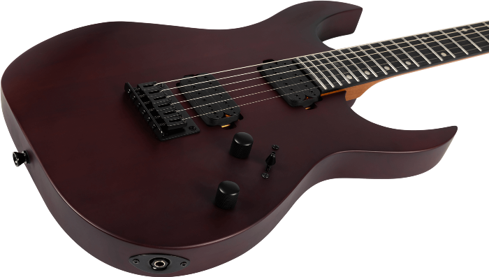 Spira Guitars S-400 MWR – 6-snarige elektrische gitaar – Wijnrood
