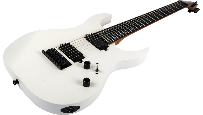 Spira Guitars S-407 MWH – 7-snarige elektrische gitaar – Wit